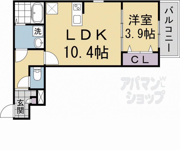 【仮称)ジーメゾン向島クオリエ】間取