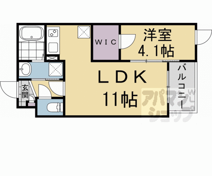 【仮称）ジーメゾン向島クオリエ】間取