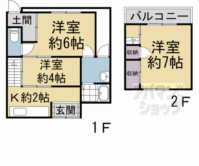 【向島庚申町37-31】間取