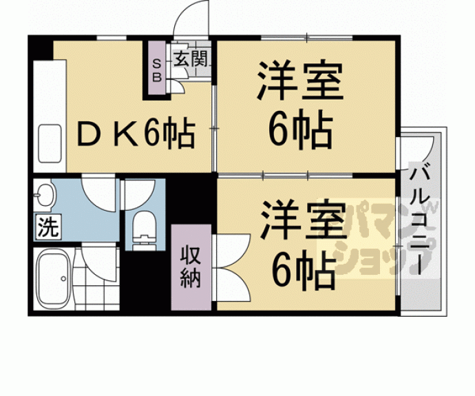 【グランビュー太秦】間取
