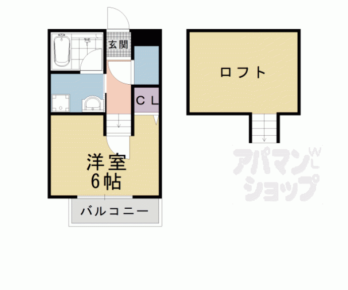 【ルーノ椥辻】間取