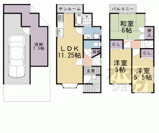 【御陵内町貸家】