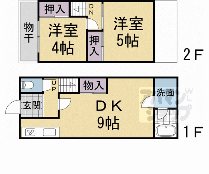 【ユーケン北山ハウス】間取