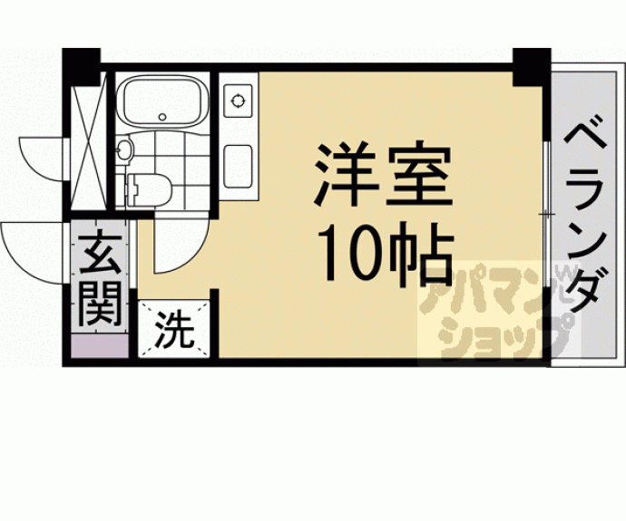 【クオリエ桂川東】間取