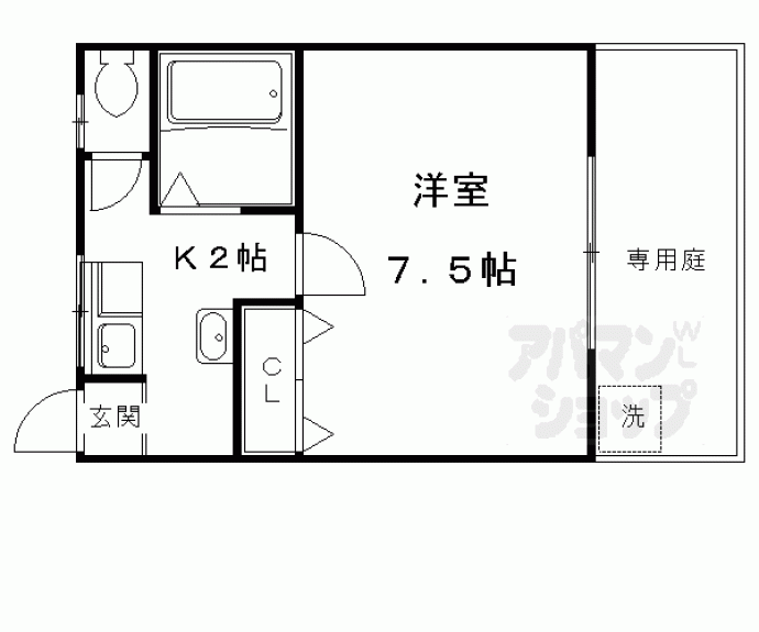 【今熊野テラスハウス】間取