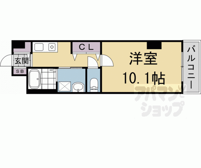 【ライオンズマンション上鳥羽】間取