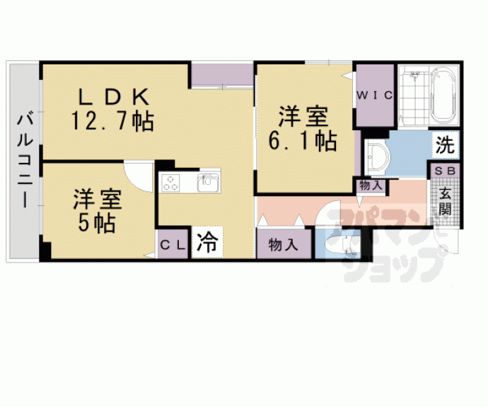 【ＳＹＳ大将軍】間取