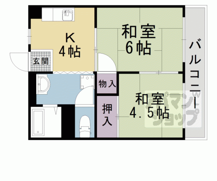 【平治マンション】間取