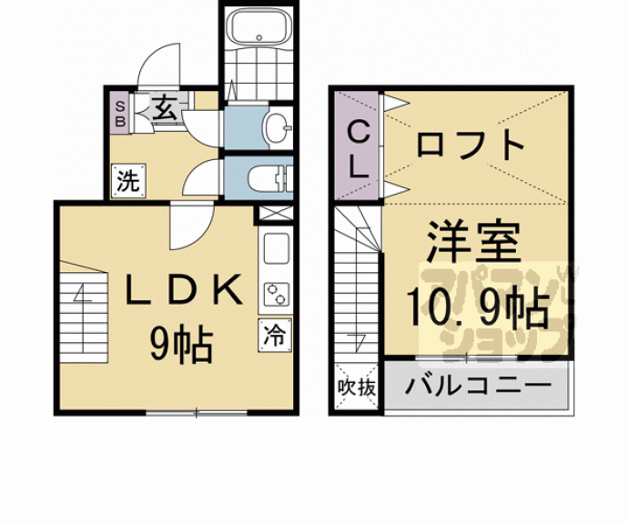 【ブリエ松原】間取