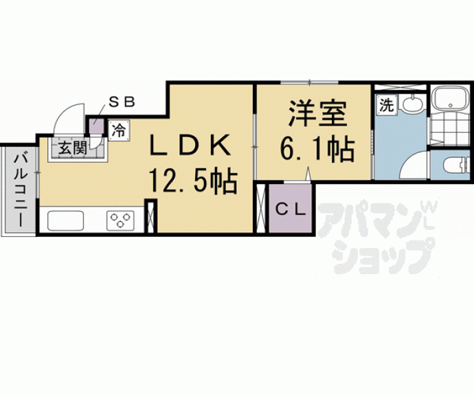 【ブリエ松原】間取