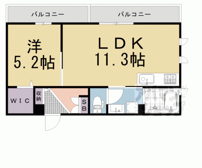 【グレイス東向日】間取