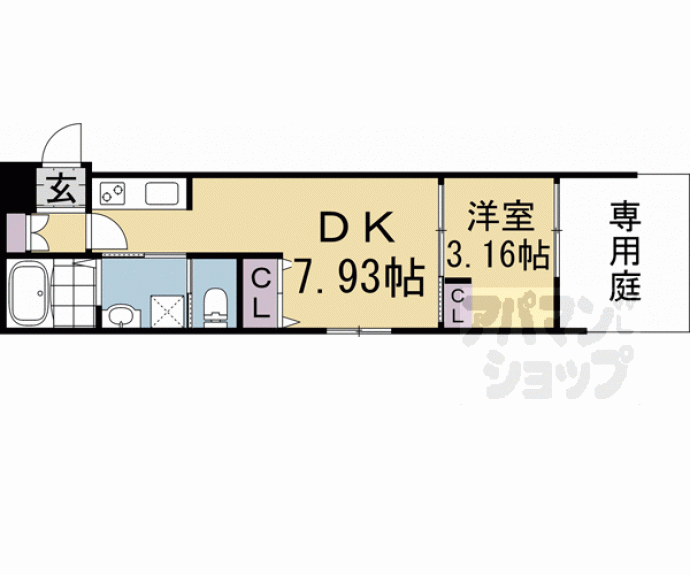 【Ｇｒｅｅｎ　Ｇａｒｄｅｎ】間取
