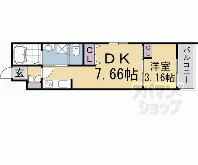 【Ｇｒｅｅｎ　Ｇａｒｄｅｎ】間取