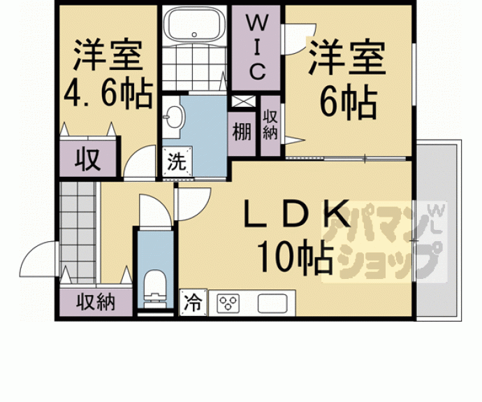 【Ｈｙｇｇｅ伏見】間取