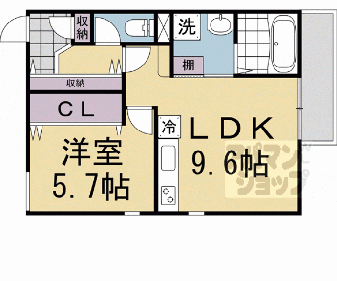 【Ｈｙｇｇｅ伏見】間取