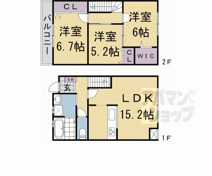 【ヴェルデ広沢】間取