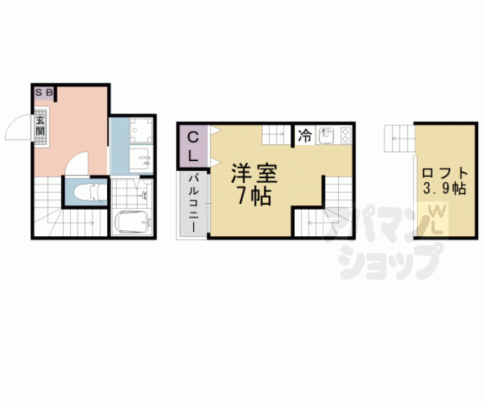 【仮称）音羽中芝町】間取