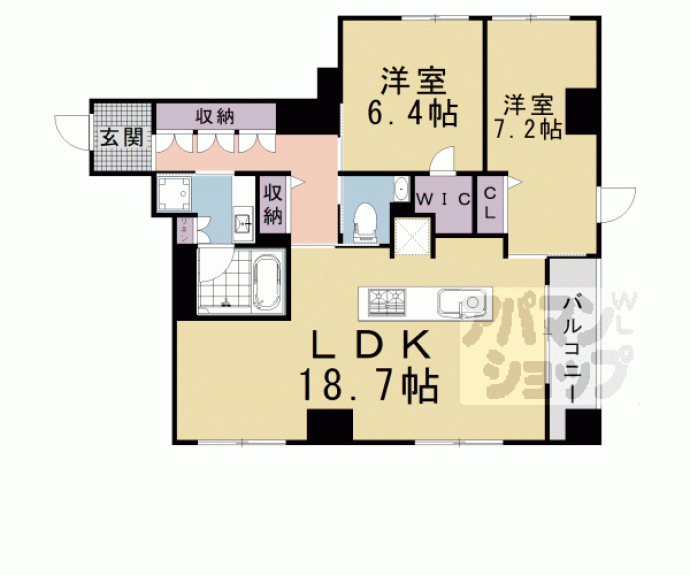 【（仮称）壺屋町新築】間取