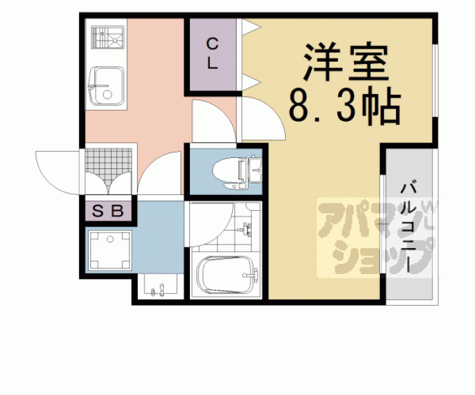 【ＣＯＬＯＲＹ　Ｌｉｆｅ長岡京】間取