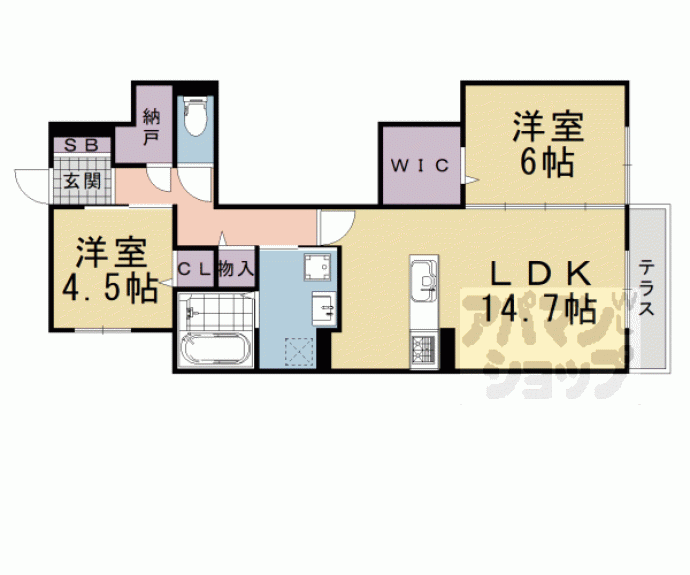 【メゾン青ノ葉】間取