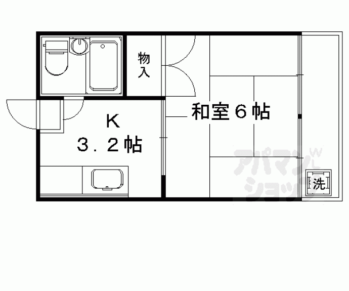 【野元ハイツ】間取