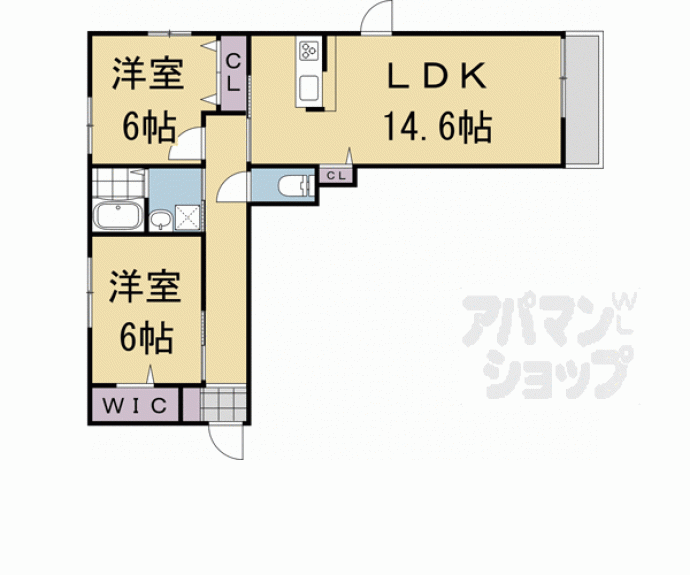 【シャーメゾン清沢】間取