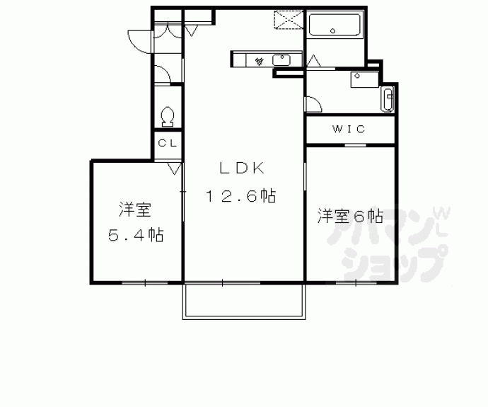 【シャーメゾン清沢】間取