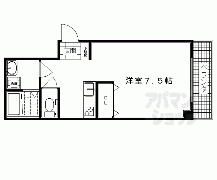 【メゾン・ドゥ・ヨーヨ】間取