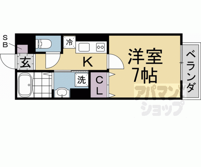 【ポートタウン柊野】間取