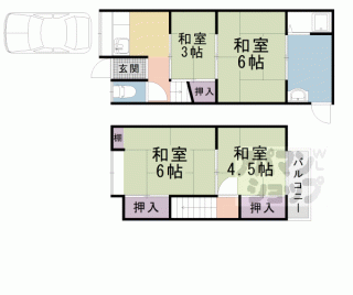 【川田菱尾田貸家】