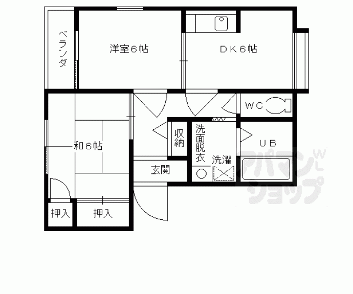 【シャルマン21】間取