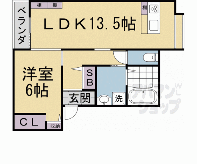 【シャルマン２１】間取