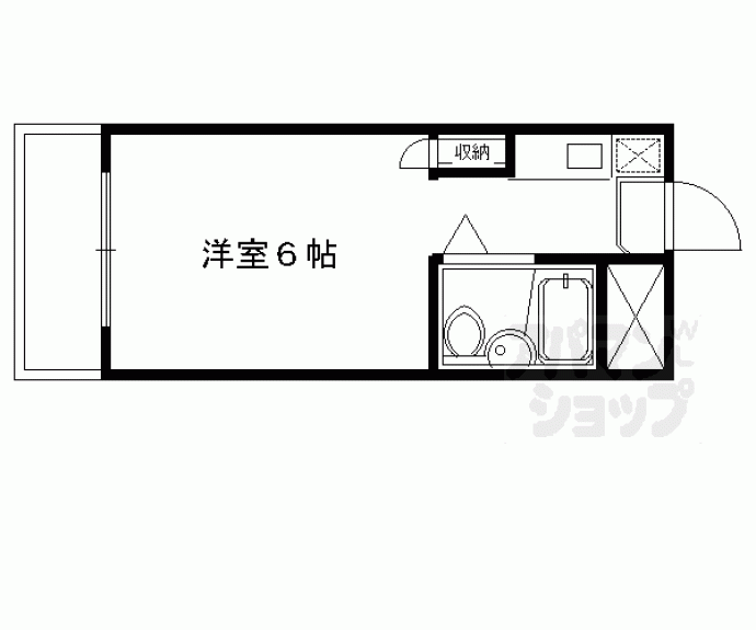 【辻本マンション】間取