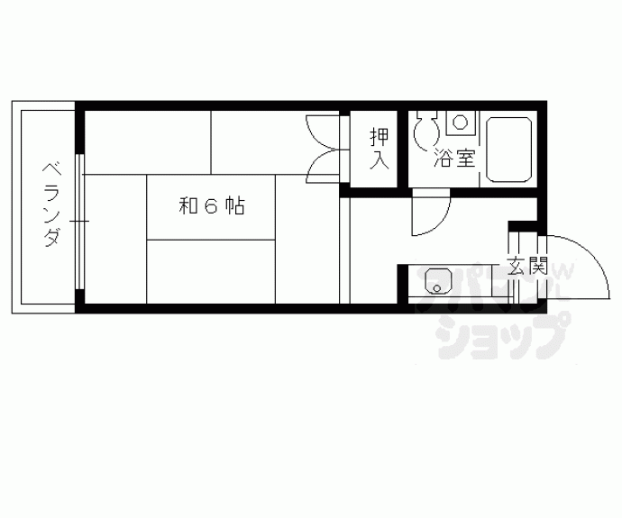 【ハイツヤマブキ】間取