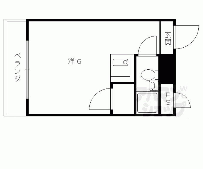 【ヴィラ椙ヶ本】間取