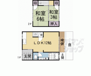 【上京区木瓜原町貸家８０】