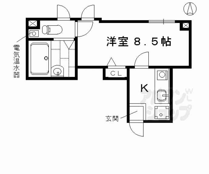 【プレジデント河合】間取
