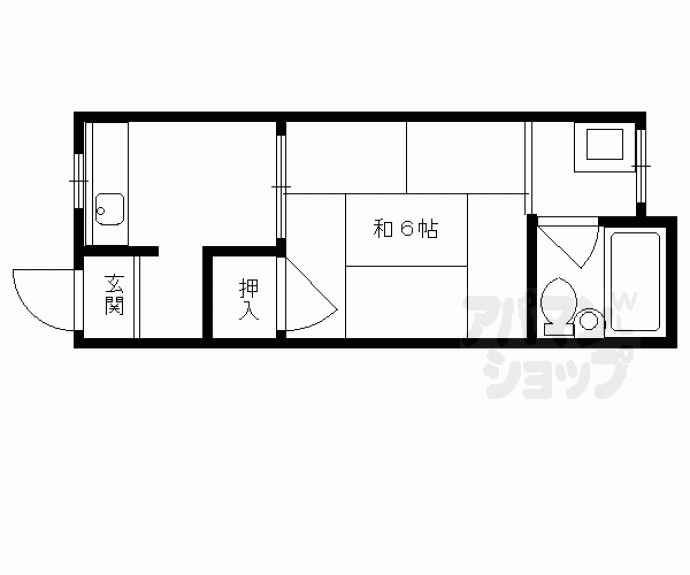 【京屋ハイツ】間取