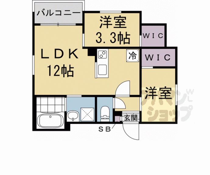 【ＲＥＧＡＬＥＳＴ二条】間取