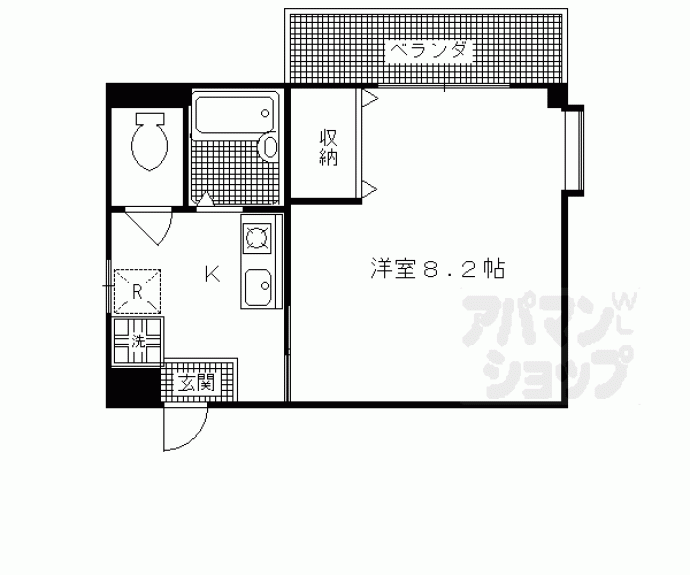 【エクシード円町】間取