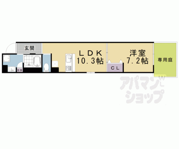 【アイリス清水五条】間取