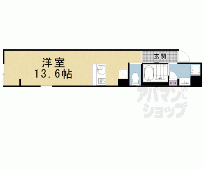 【アイリス清水五条】間取