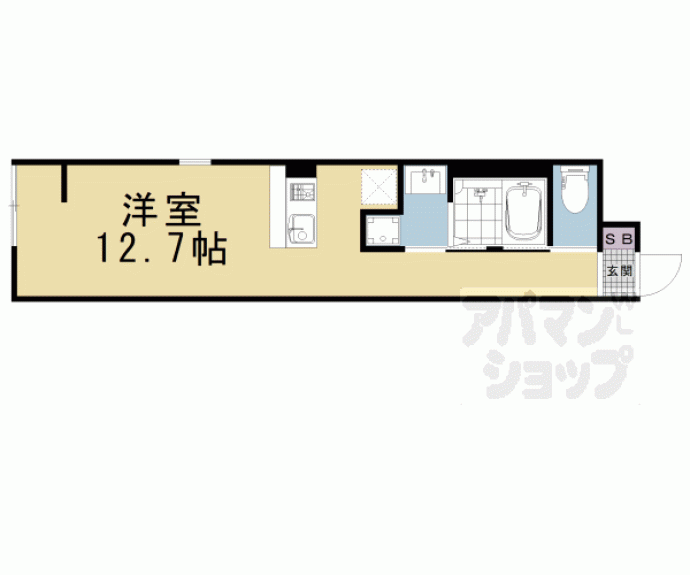 【アイリス清水五条】間取