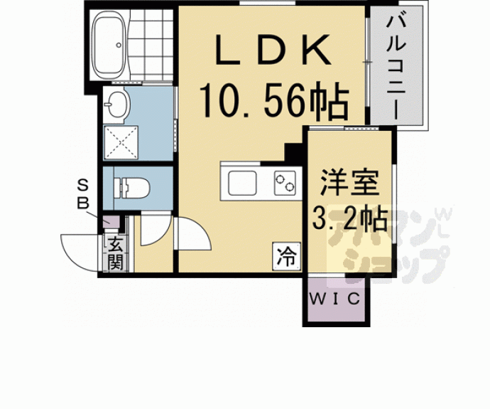 【REGALEST二条】間取
