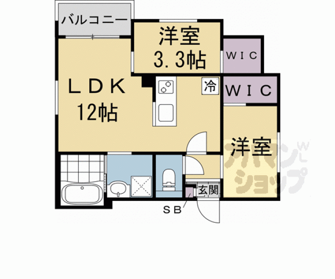 【ＲＥＧＡＬＥＳＴ二条】間取