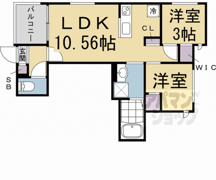 【REGALEST二条】間取