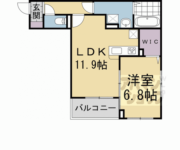 【レジデンス藤ケ森】間取