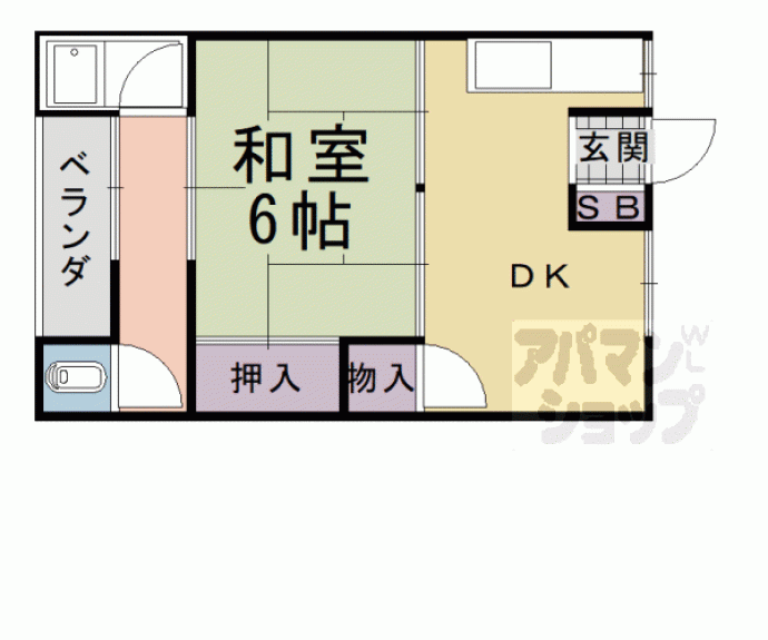 【ハイツ藤】間取