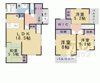 【小山西御所町貸家】