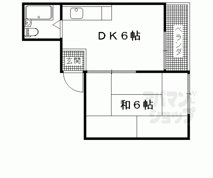 【アネックス大竹】間取